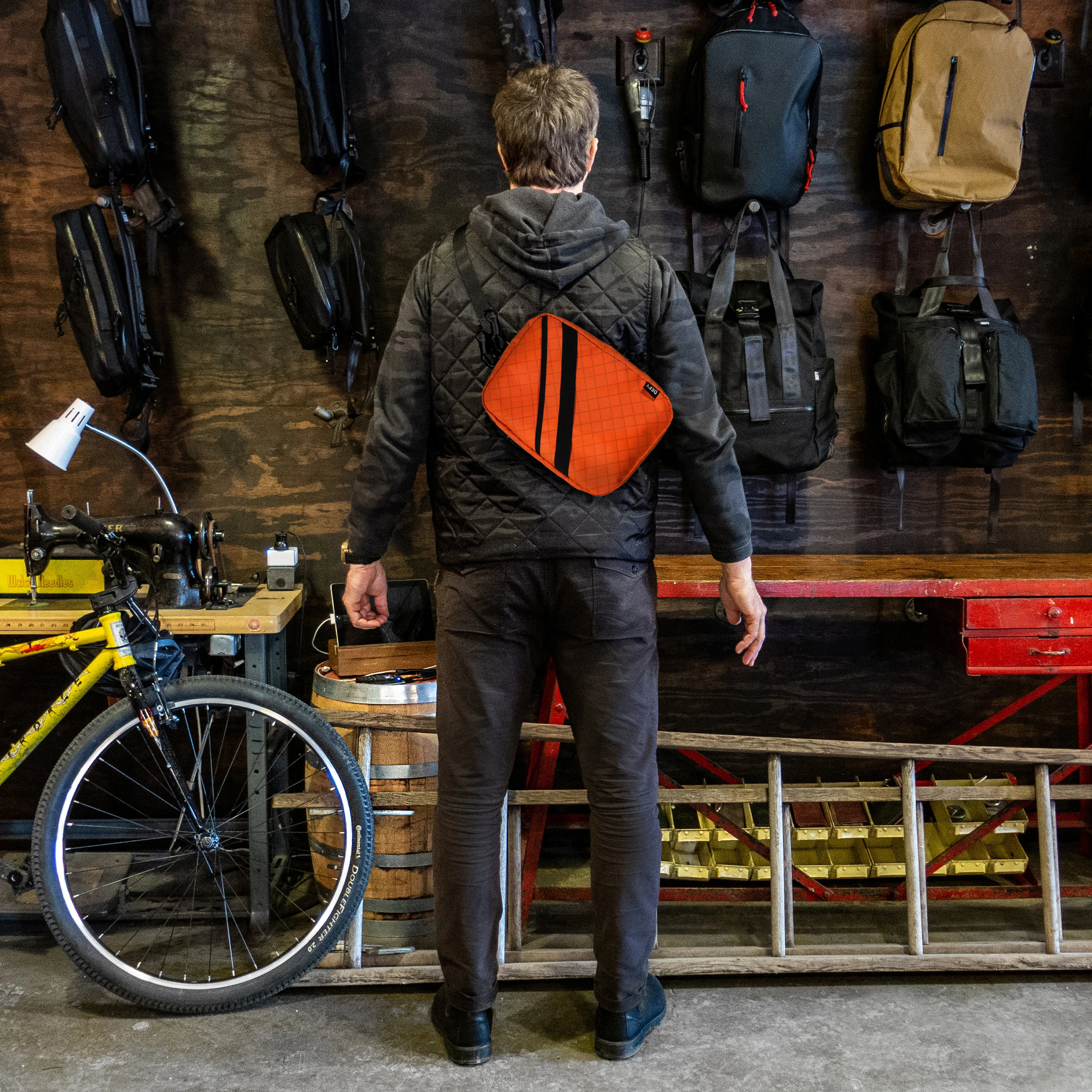 The Void 'Fire Edition' Admin Pouch ECOPAK™ EPX Blaze Orange - Image 11