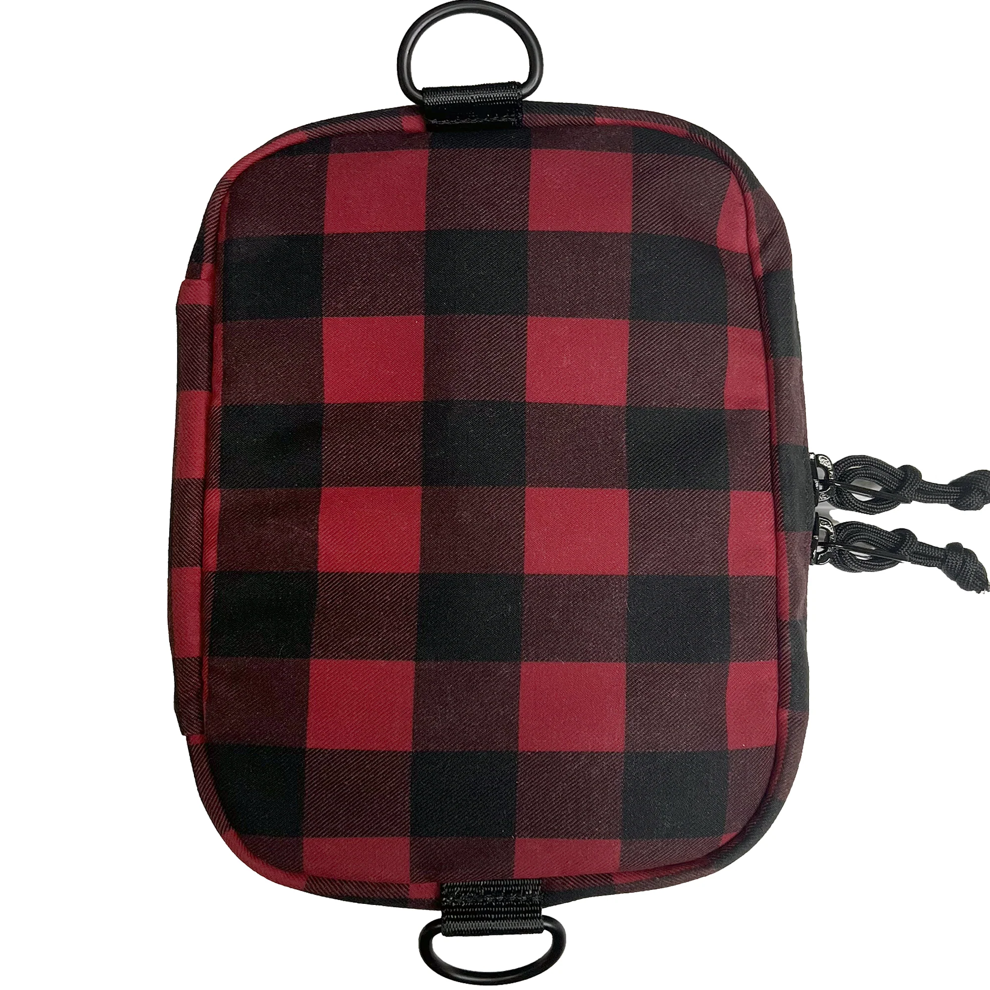 The Void Admin Pouch / TexWax™ Buffalo Plaid Wax Canvas / Ships in 3-4 Weeks - Image 3