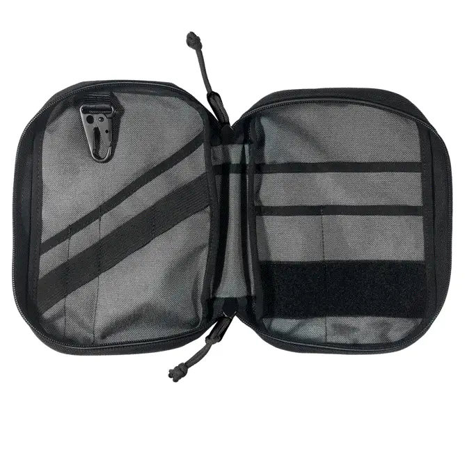 The Void Admin Pouch / TexWax™ Buffalo Plaid Wax Canvas / Ships in 3-4 Weeks - Image 5