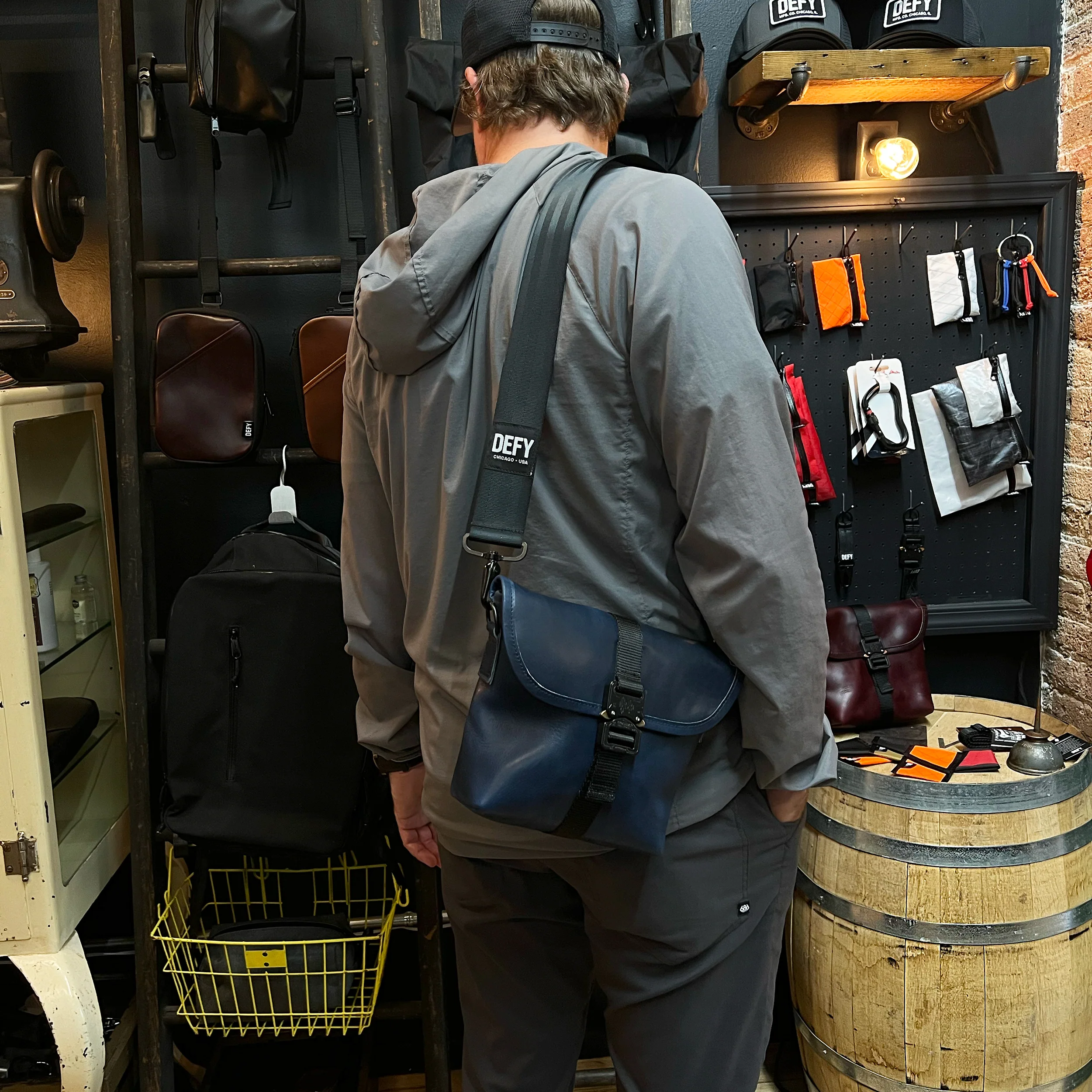Venue Horween Cobalt Blue Leather MIL-SPEC Webbing Edition / Ships in 6-10 Weeks - Image 3