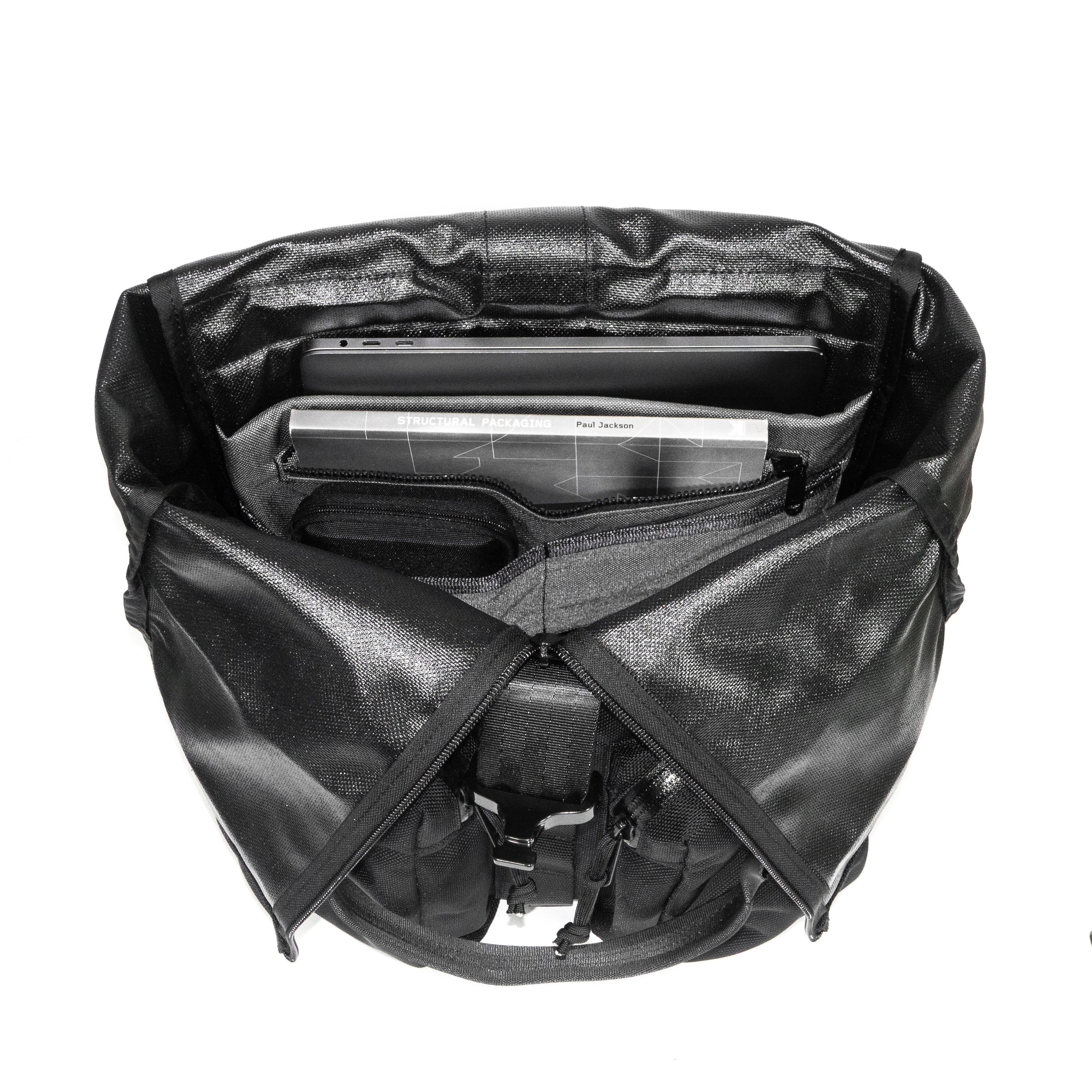 VerBockel 'Day Pack' Roll Top Backpack 2.0 Ballistic Nylon - Image 12