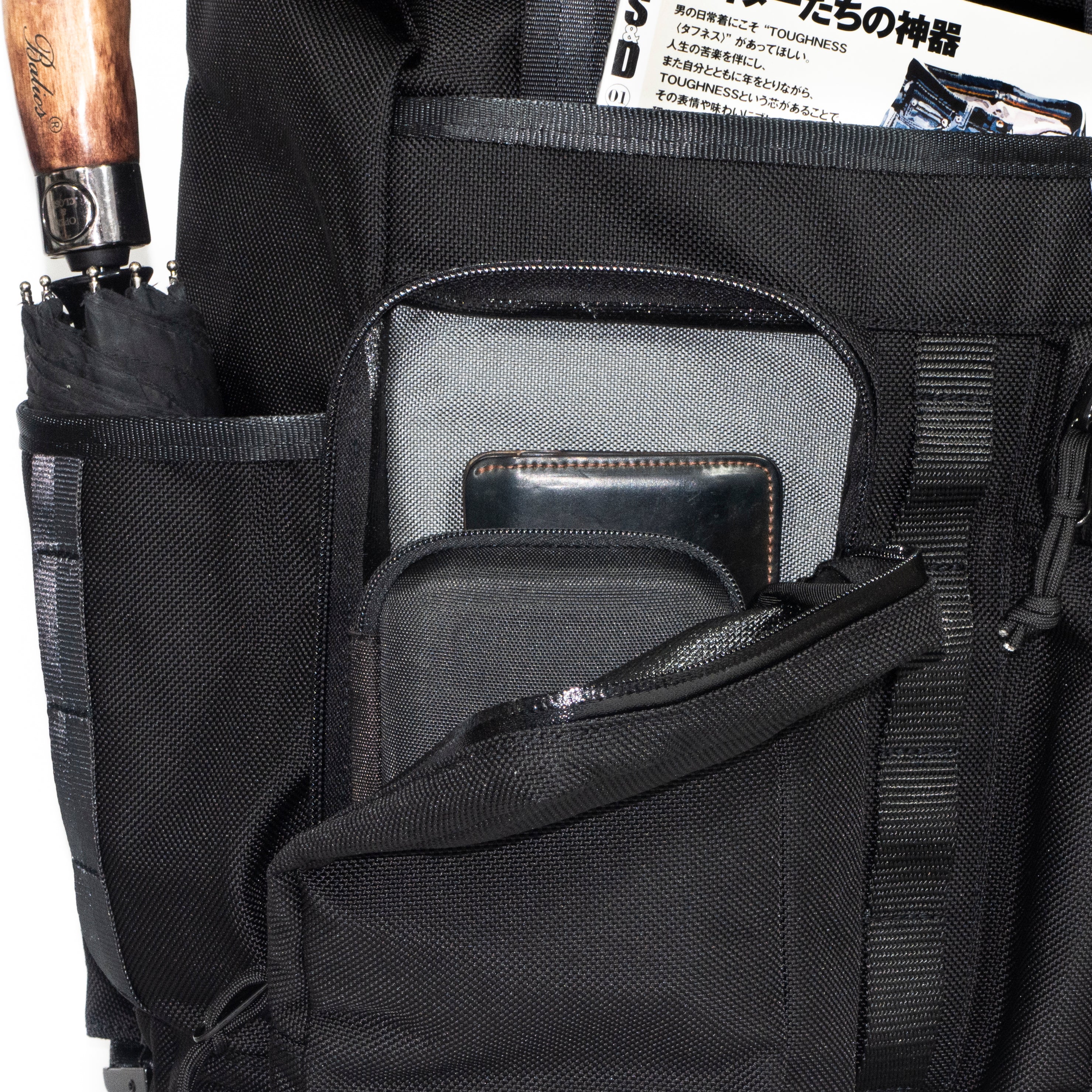 VerBockel 'Day Pack' Roll Top Backpack 2.0 Ballistic Nylon - Image 9
