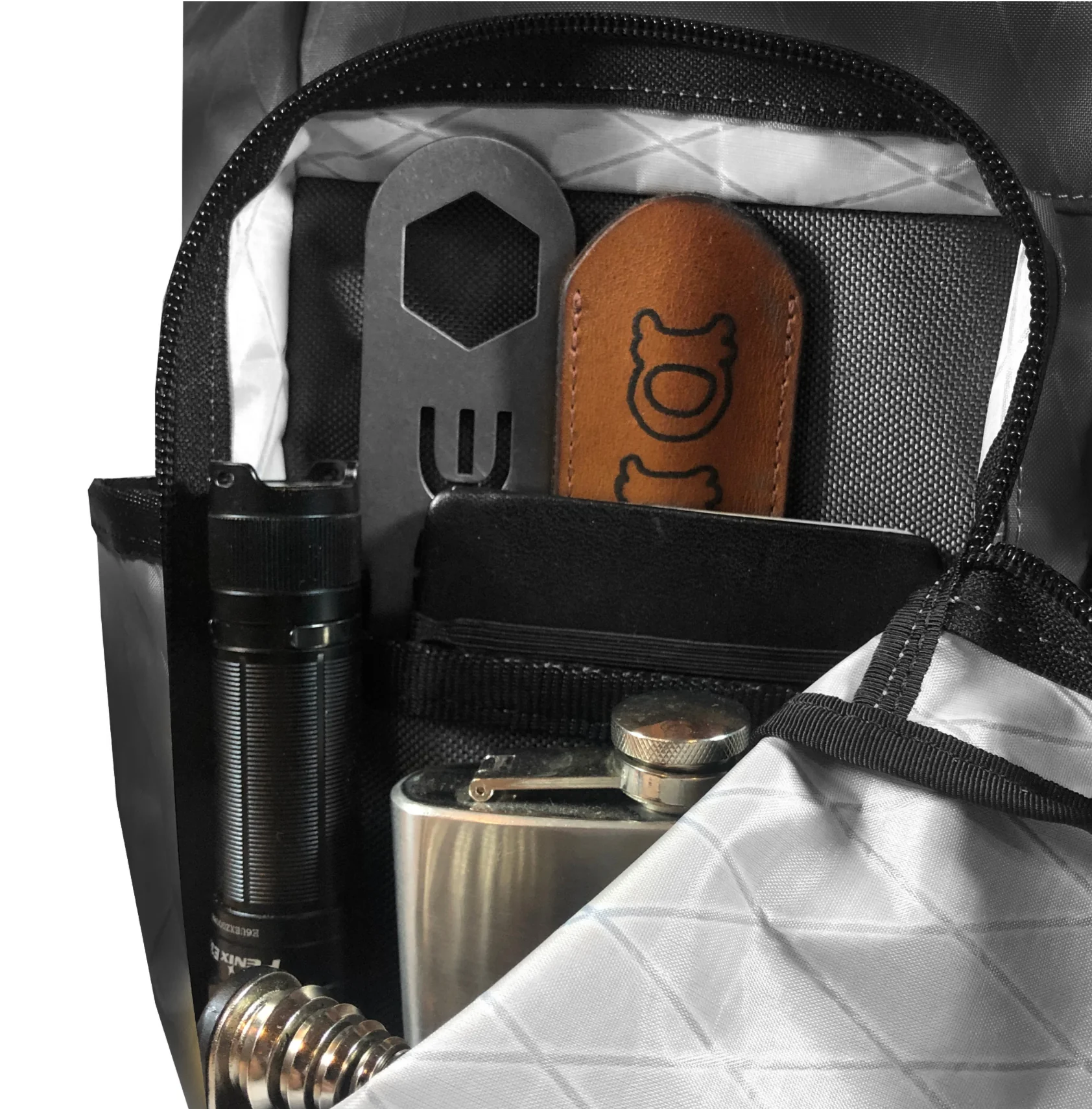 VerBockel 'Day Pack' Roll Top Backpack 2.0 Black X-Pac / Last 1 - Image 12