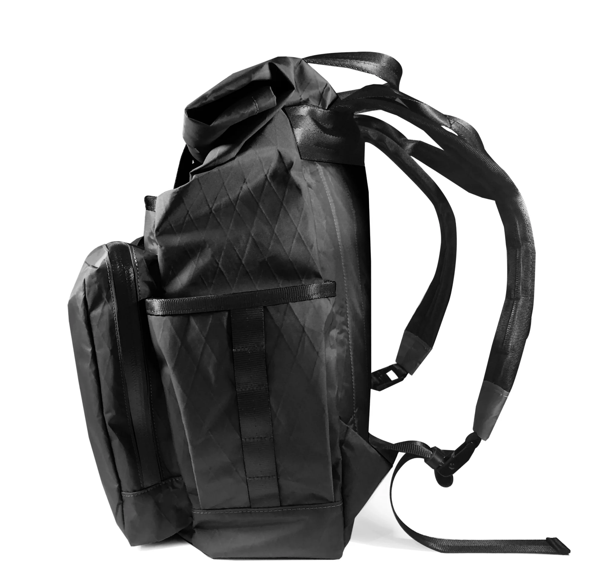 VerBockel 'Day Pack' Roll Top Backpack 2.0 Black X-Pac / Last 1 - Image 3
