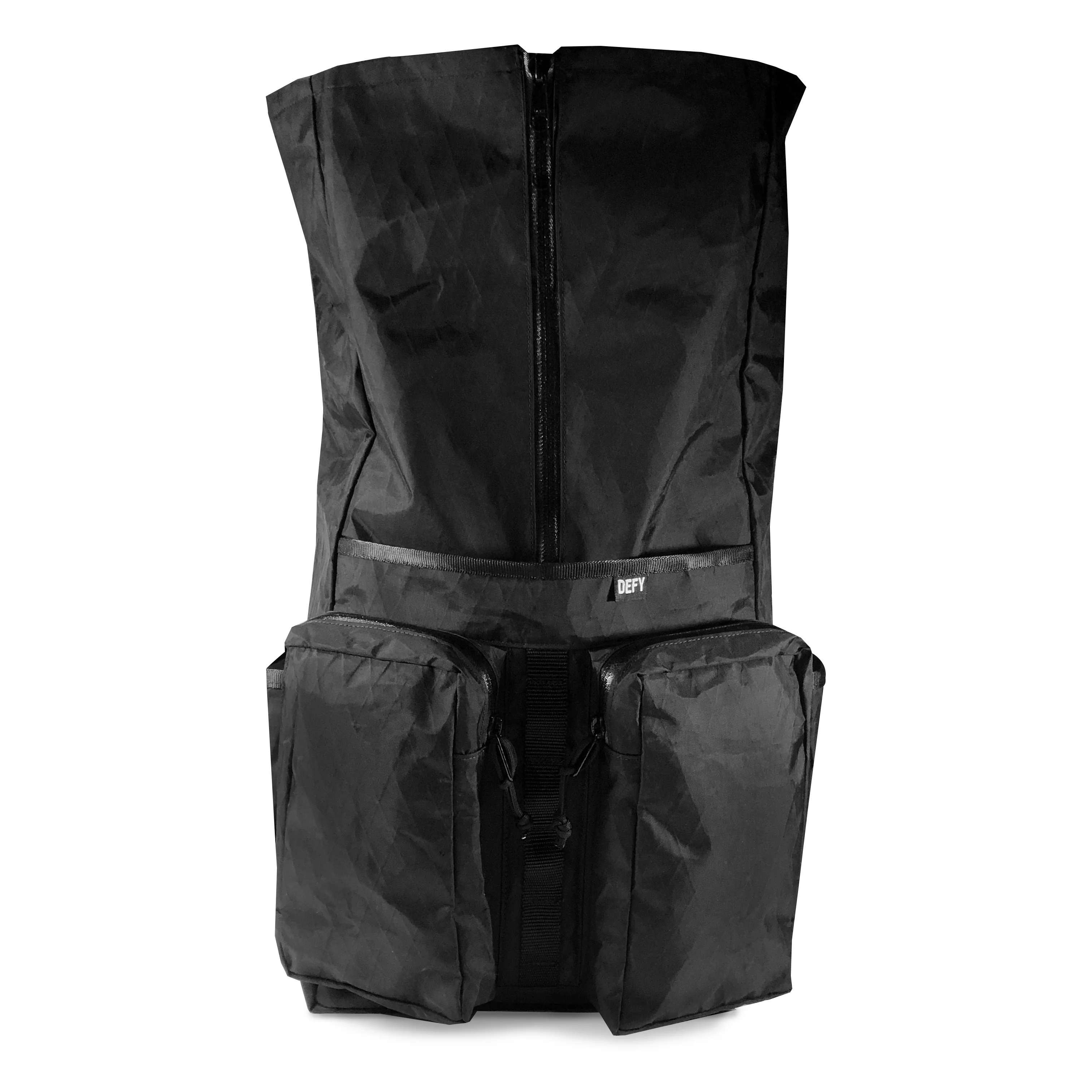 VerBockel 'Day Pack' Roll Top Backpack 2.0 Black X-Pac / Last 1 - Image 7
